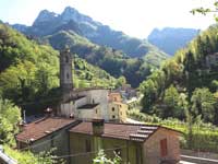 Monte Forato in den Apuanischen Alpen